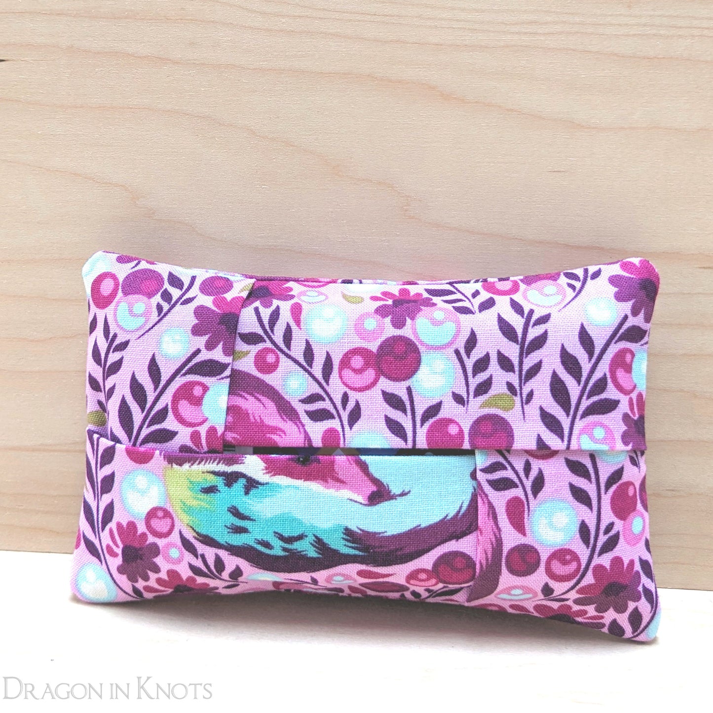 Sleeping Fox Travel Tissue Holder