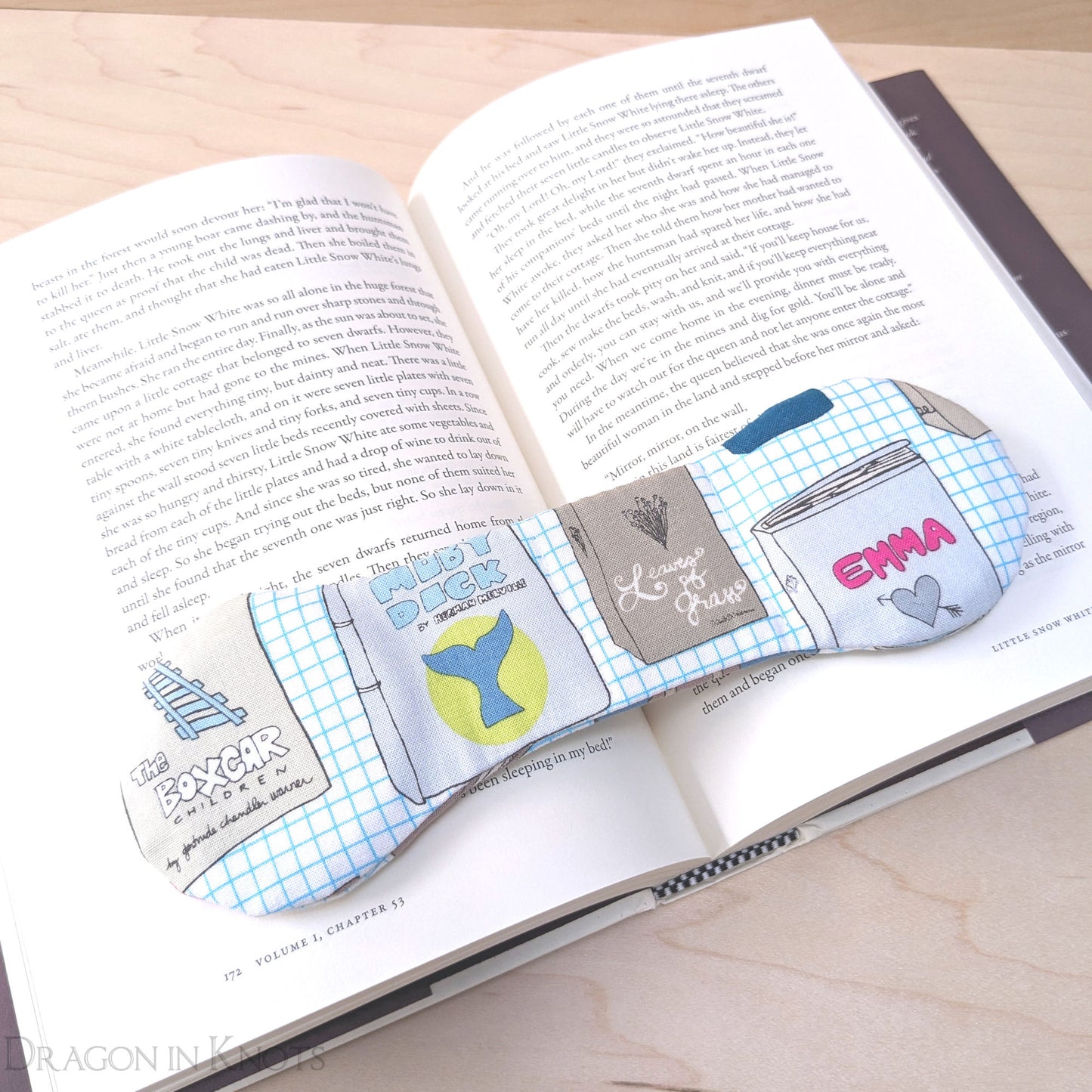 Bookish Page Holder - Dragon in Knots