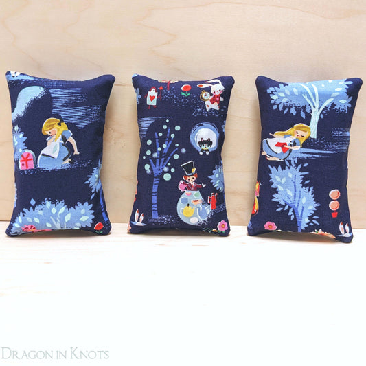 Set of 3 Down the Rabbit Hole To-Go Tissue Holders - Dragon in Knots