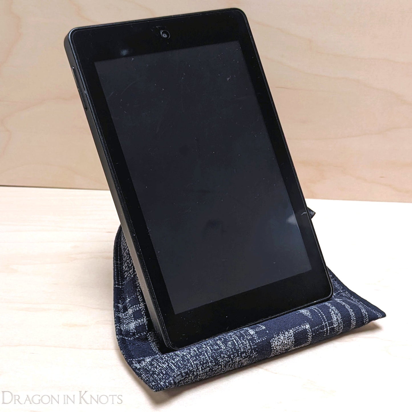 Ikat Indigo Smartphone Stand - Dragon in Knots