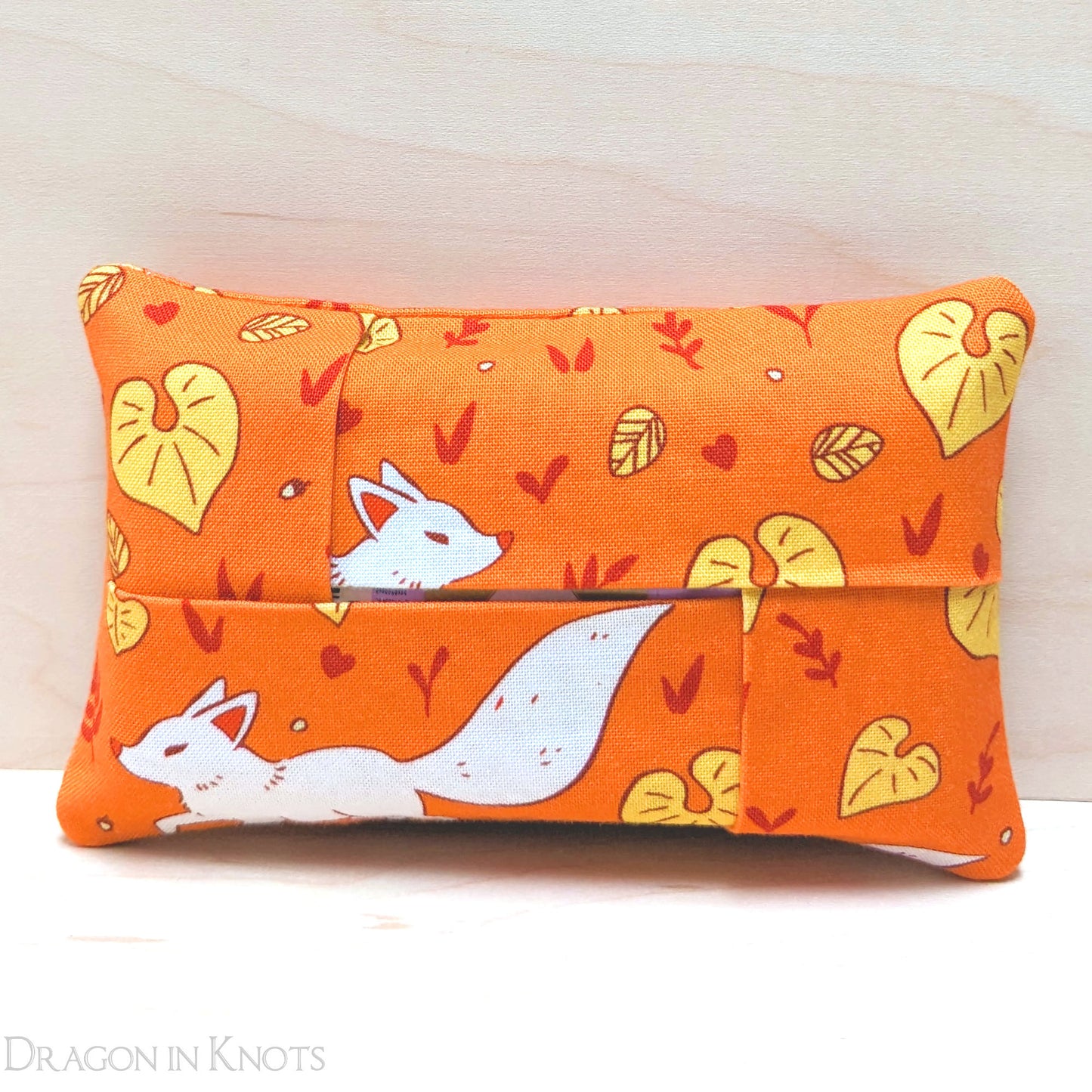 Fox Spirit To-Go Tissue Holder - Dragon in Knots