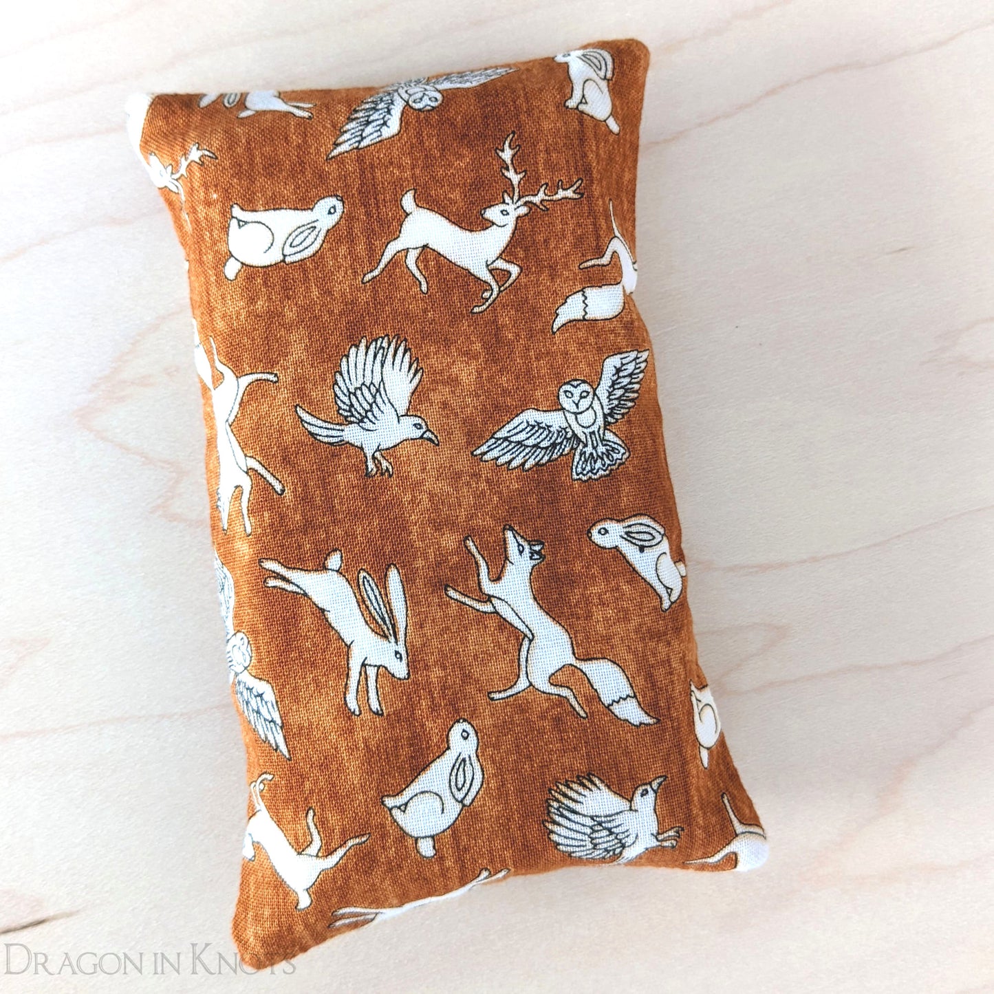 Wild and Wise Pocket Tissue Case - Dragon in Knots