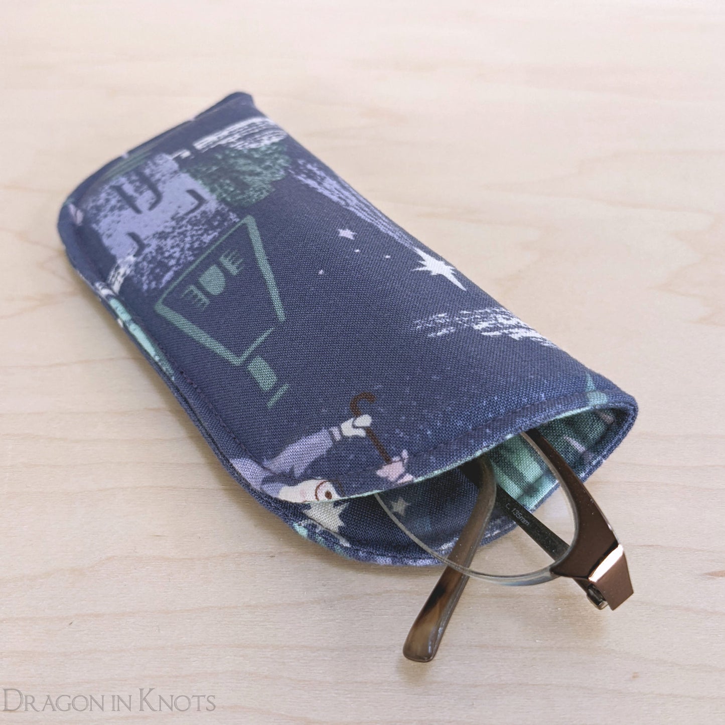 Big Ben Case for Reading Glasses - S - Dragon in Knots