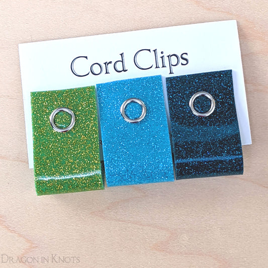 Mermaid Colors Cord Ties - Dragon in Knots