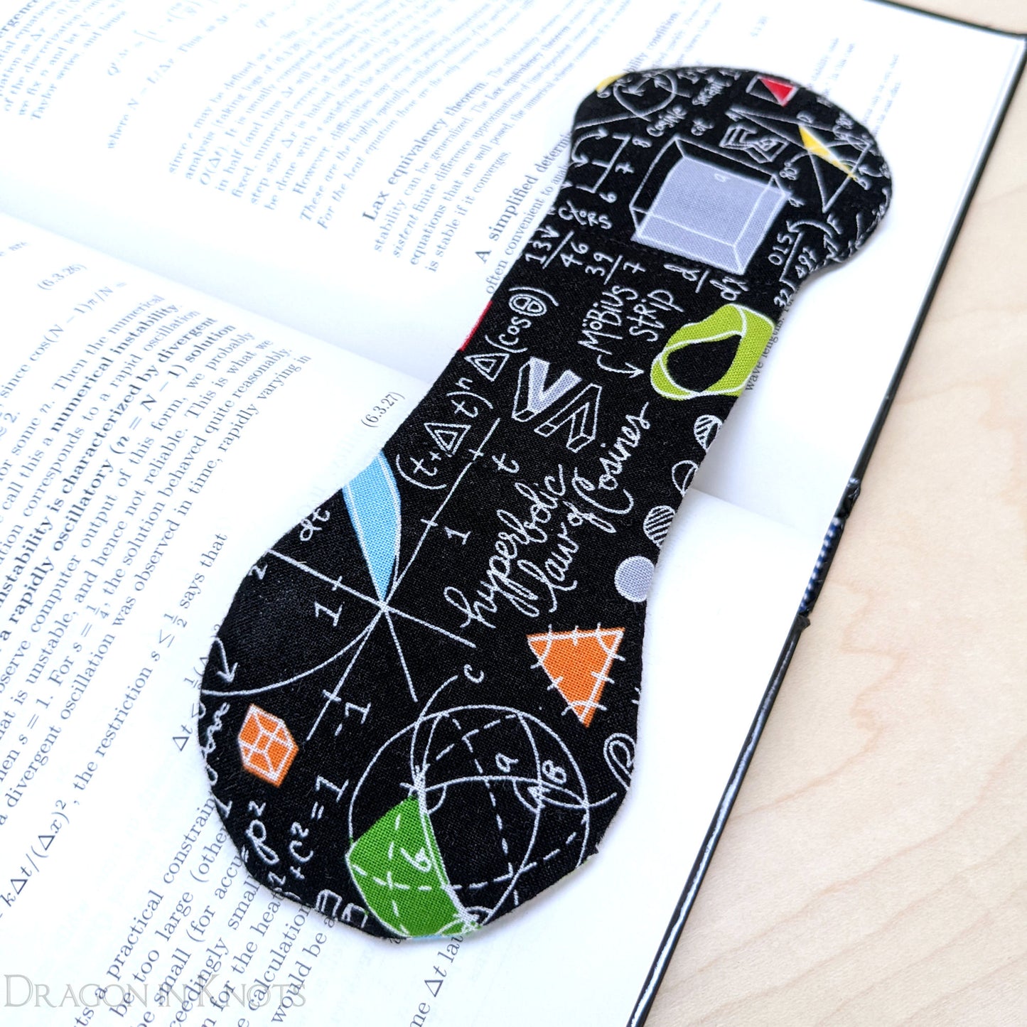 Mathematics Book Weight - Dragon in Knots