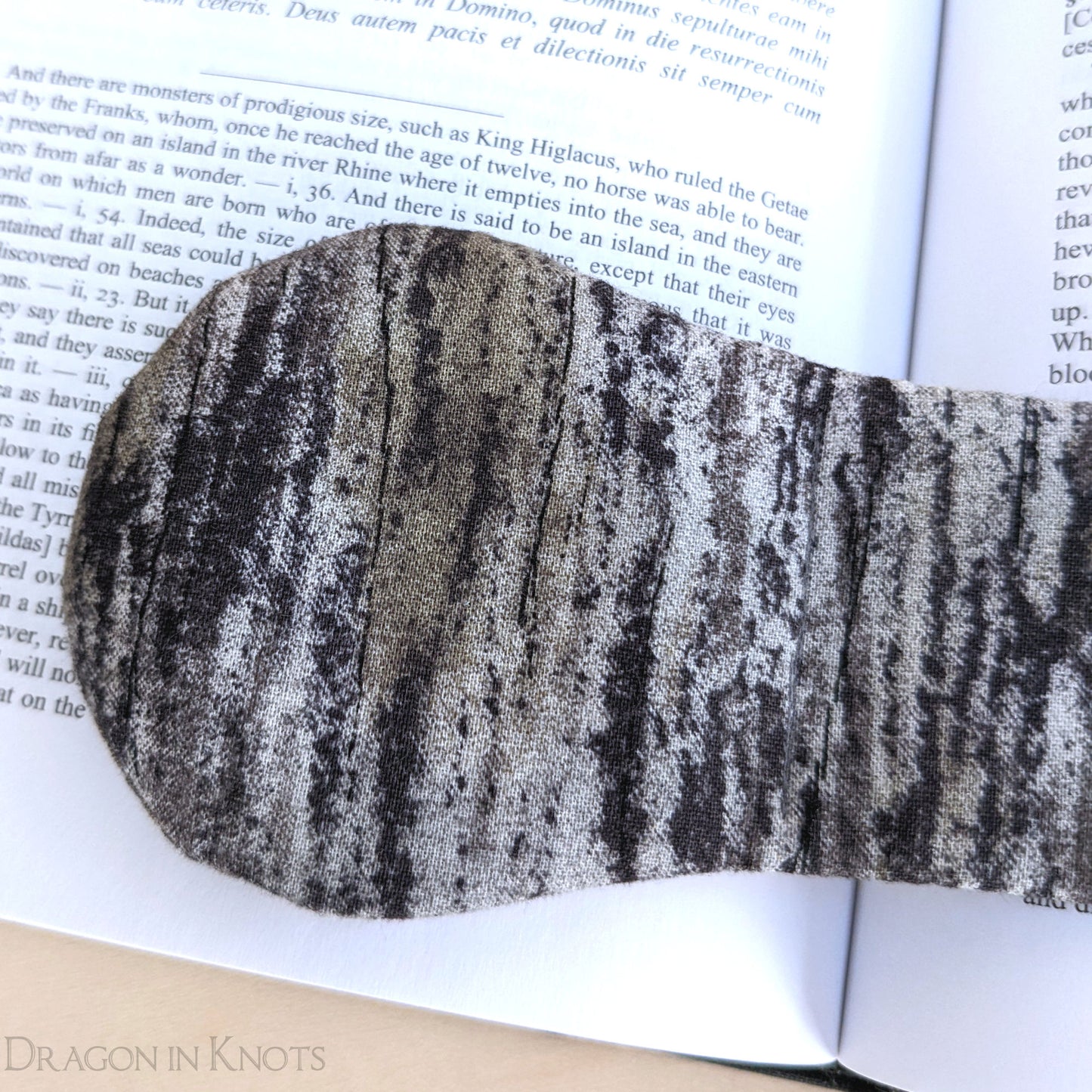 Striated Book Weight - Dragon in Knots