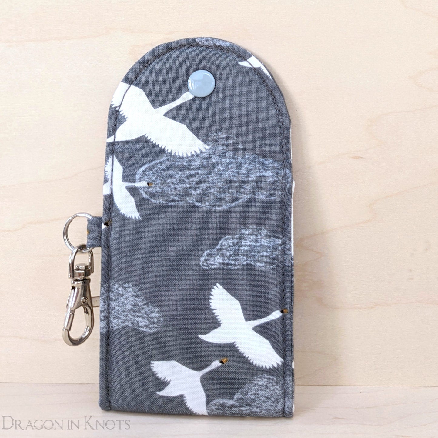 Swan Mini Essentials Pouch - Dragon in Knots