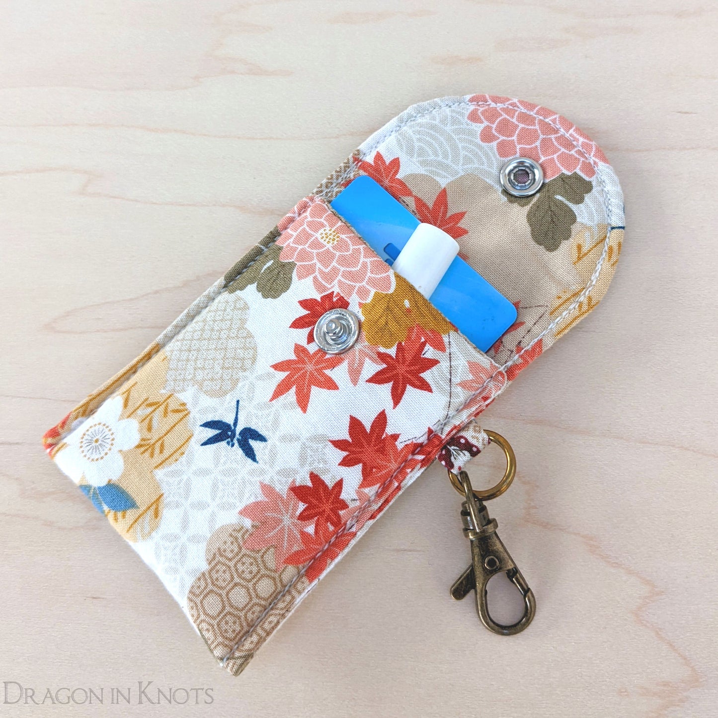 Butterfly Garden Mini Essentials Pouch - Dragon in Knots