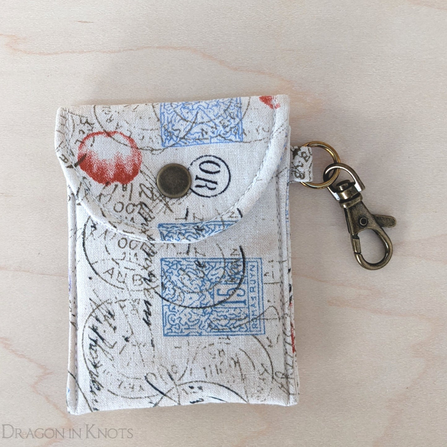 Snail Mail Lip Balm and Card Case - Dragon in Knots