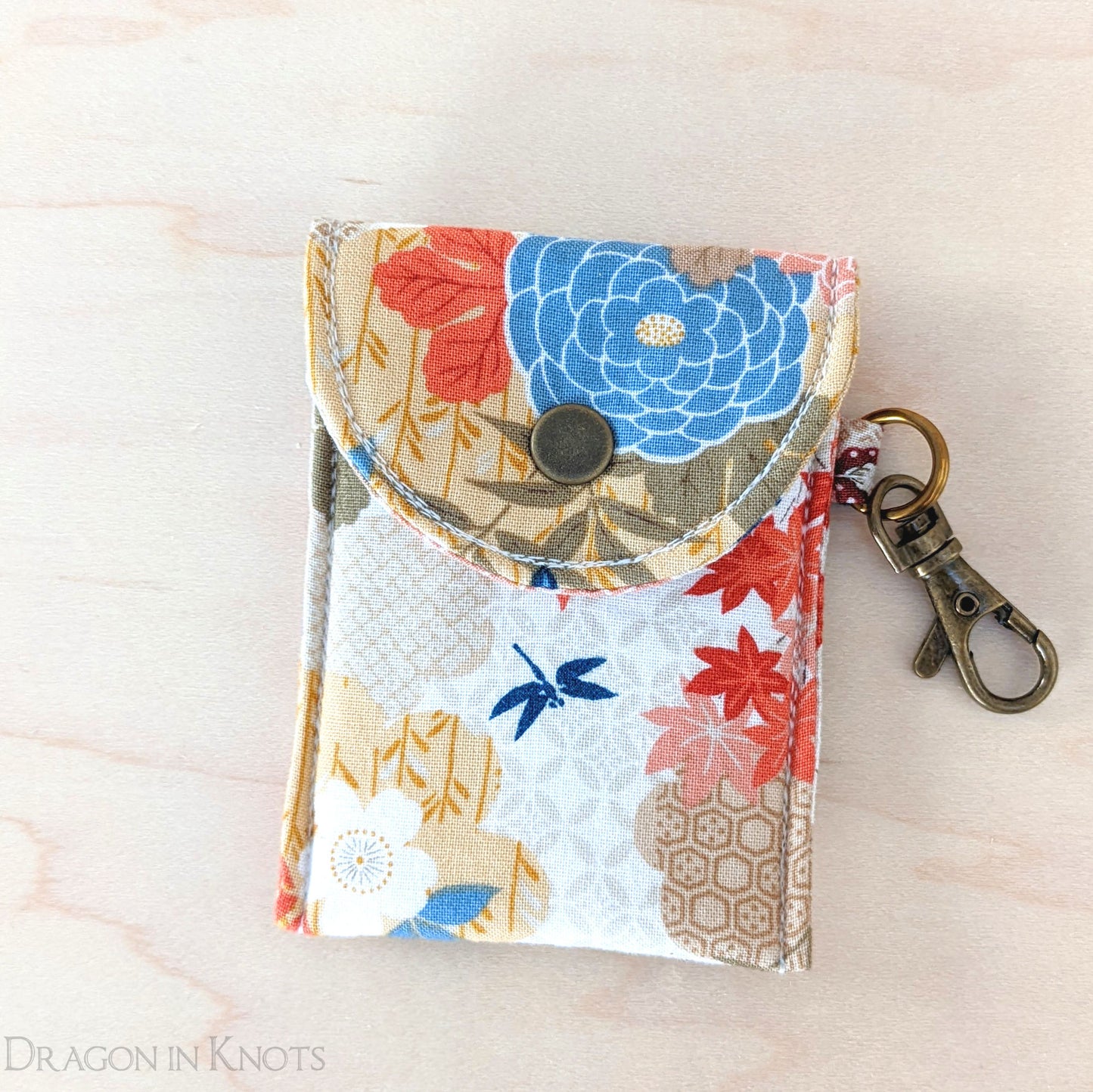 Butterfly Garden Mini Essentials Pouch - Dragon in Knots