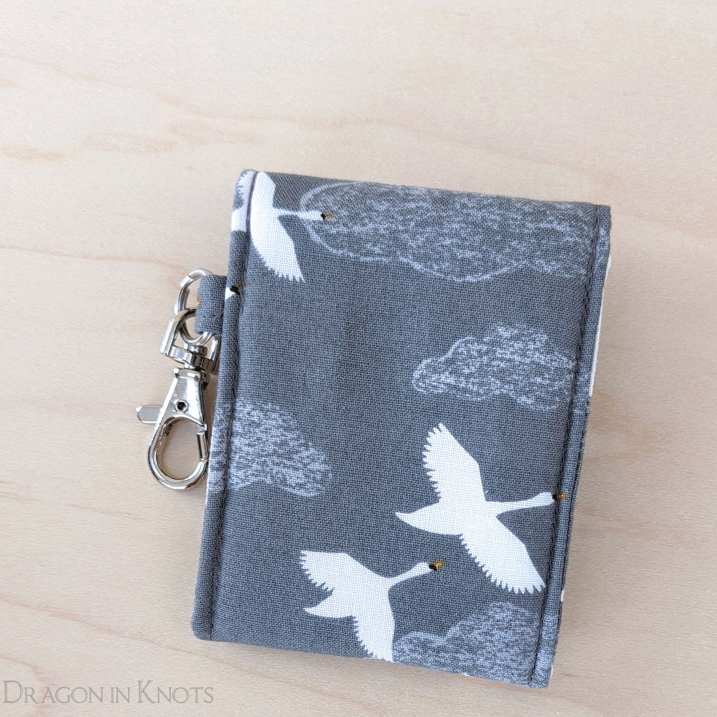 Swan Mini Essentials Pouch - Dragon in Knots