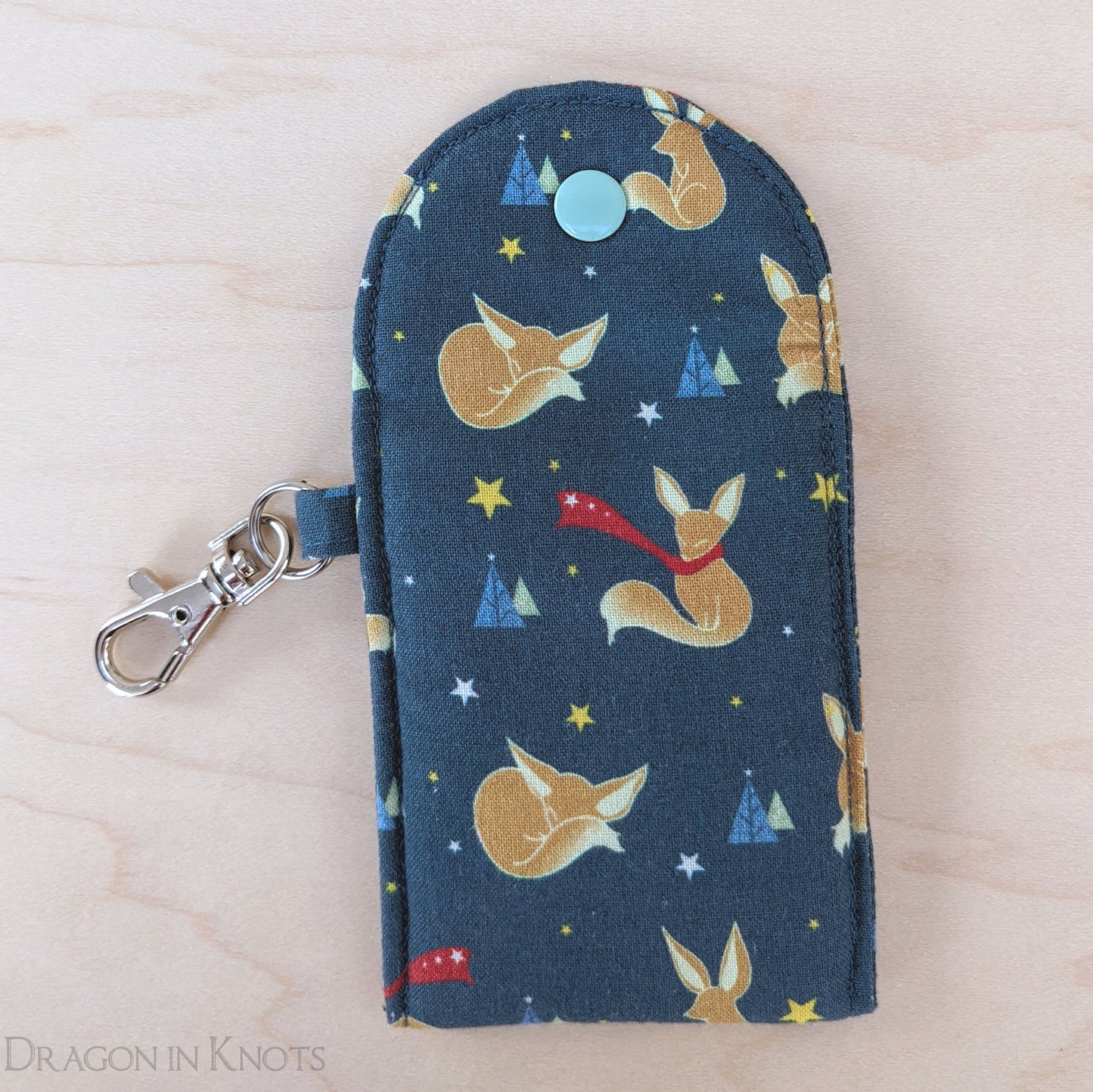 Fox Lip Balm and Card Case - Dragon in Knots