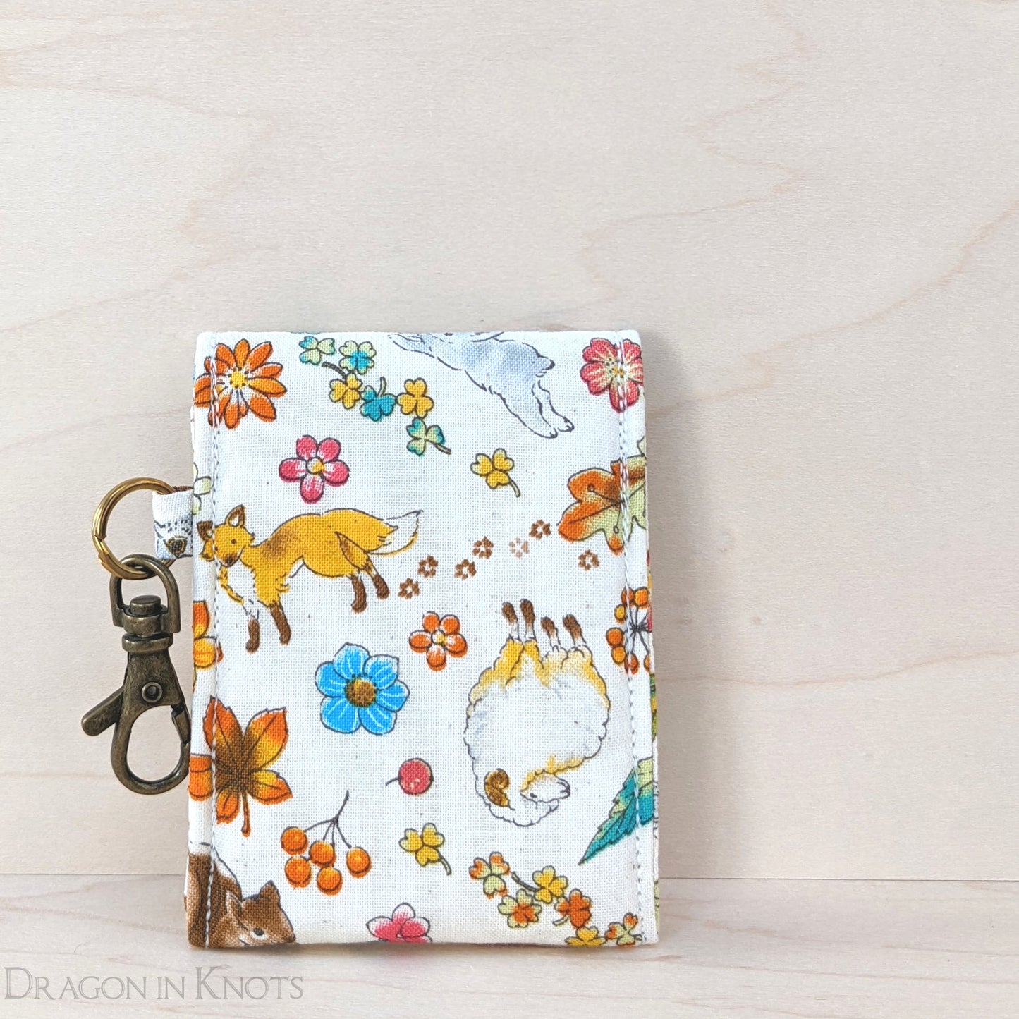 Woodland Critters Mini Essentials Pouch - Dragon in Knots