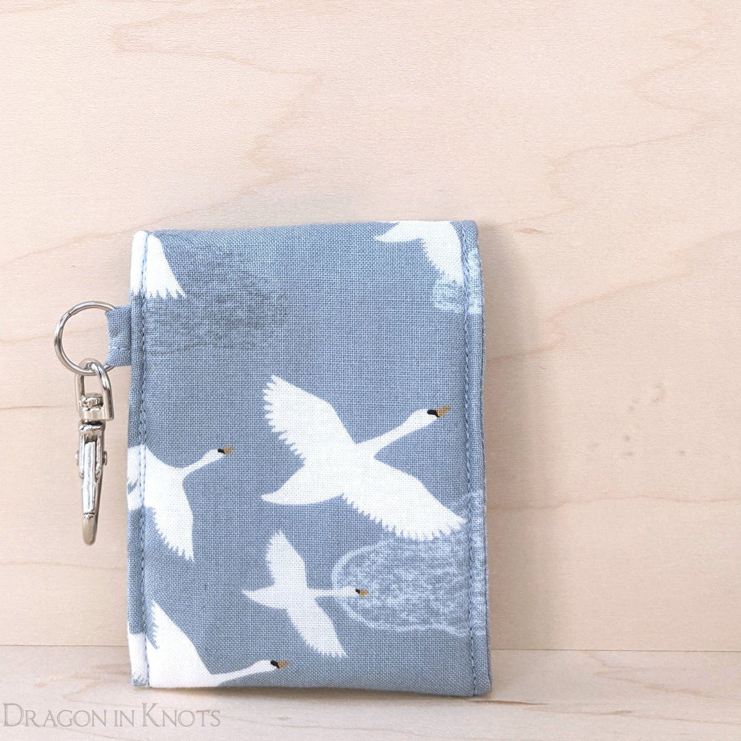 Swan Mini Essentials Pouch - Dragon in Knots