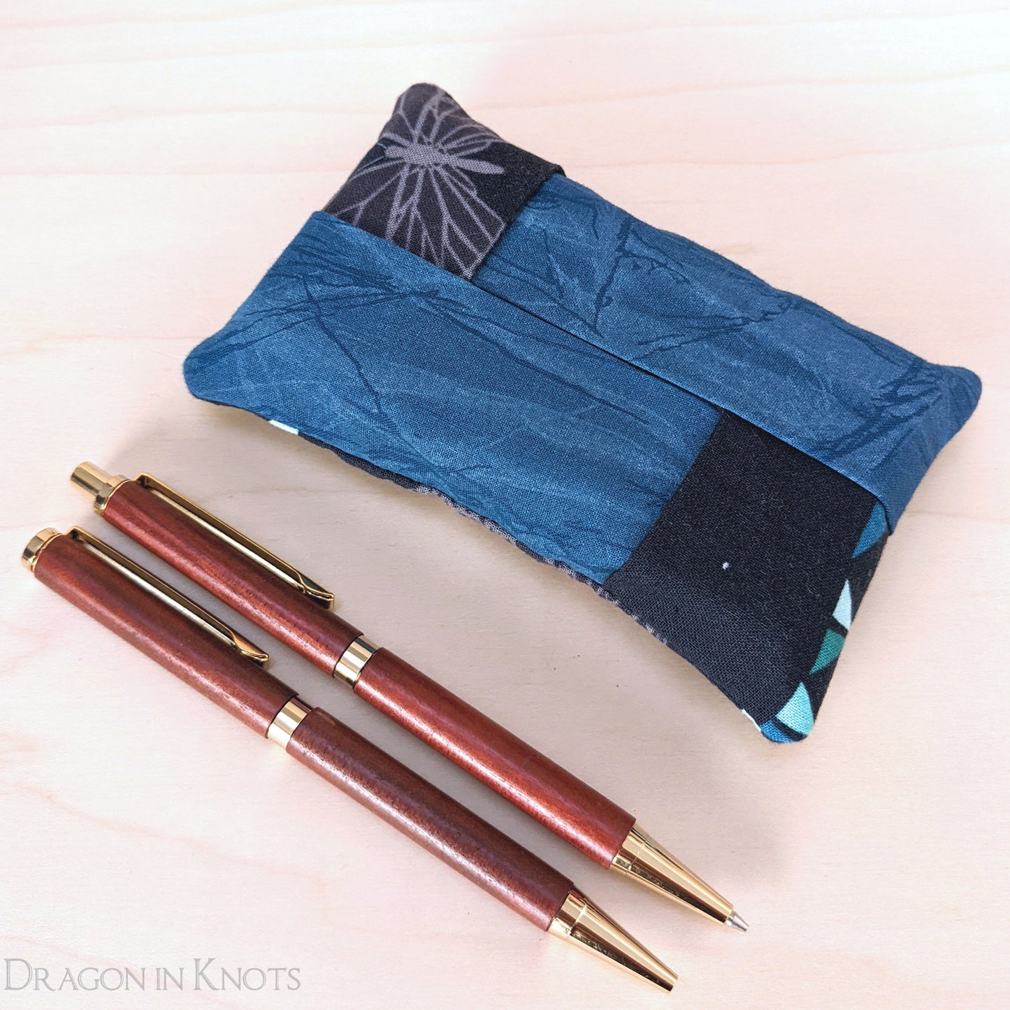 Butterfly To-Go Tissue Pack Case - Dragon in Knots handmade