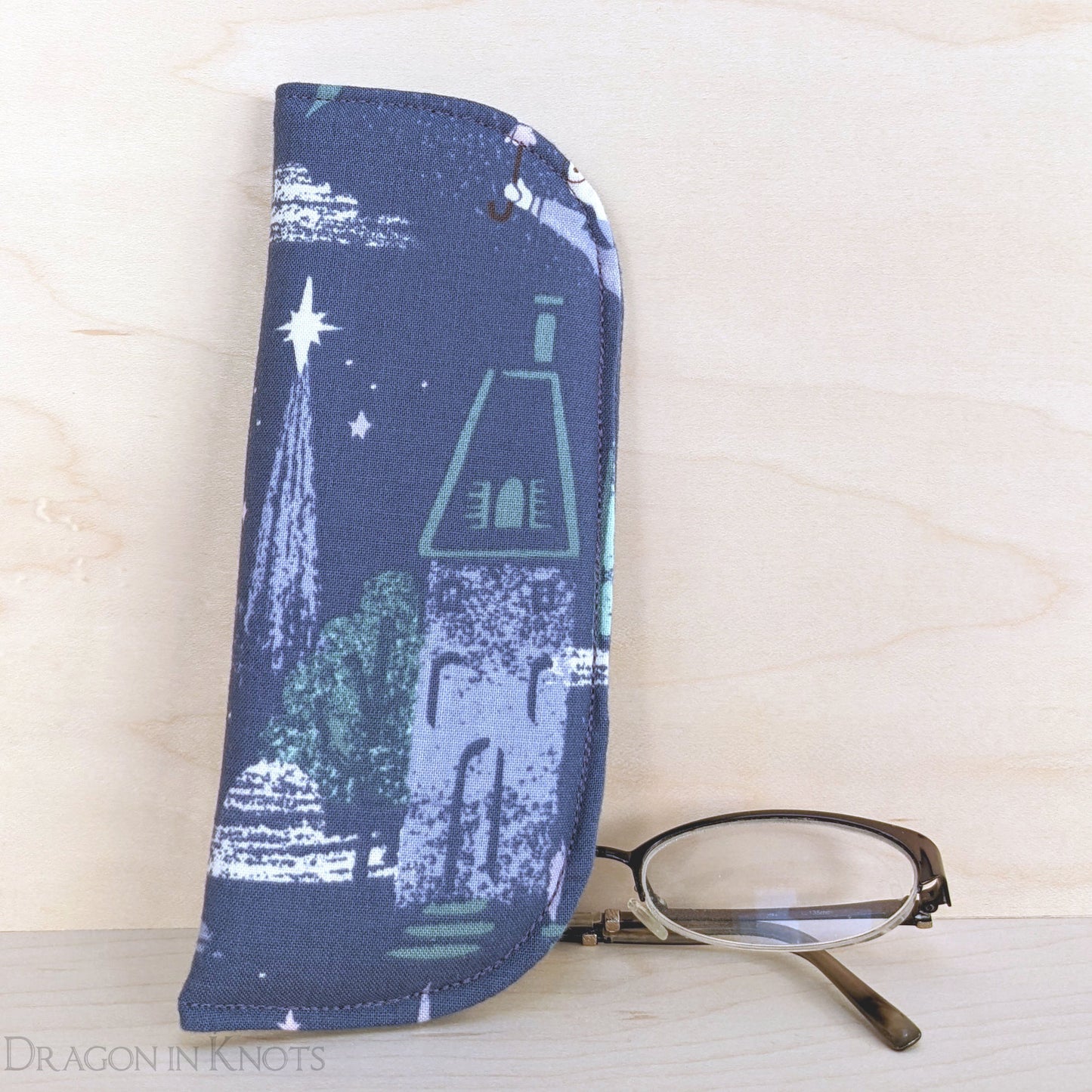 Big Ben Case for Reading Glasses - S - Dragon in Knots