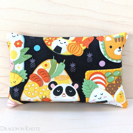 Bento Box Pocket Tissue Holder - Dragon in Knots handmade