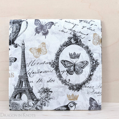 Tea in Paris Accessory Pouch - Dragon in Knots