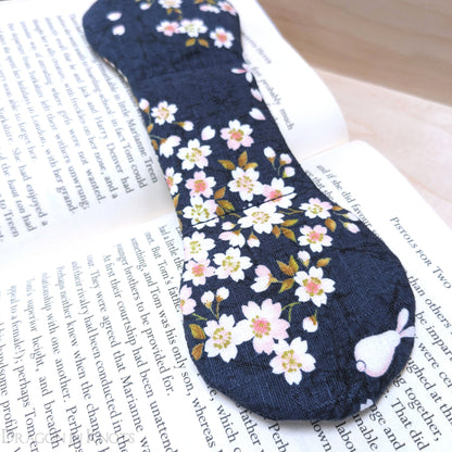 Floral Rabbit Book Weight