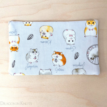 Hamster Pocket Facial Tissue Holder - Dragon in Knots