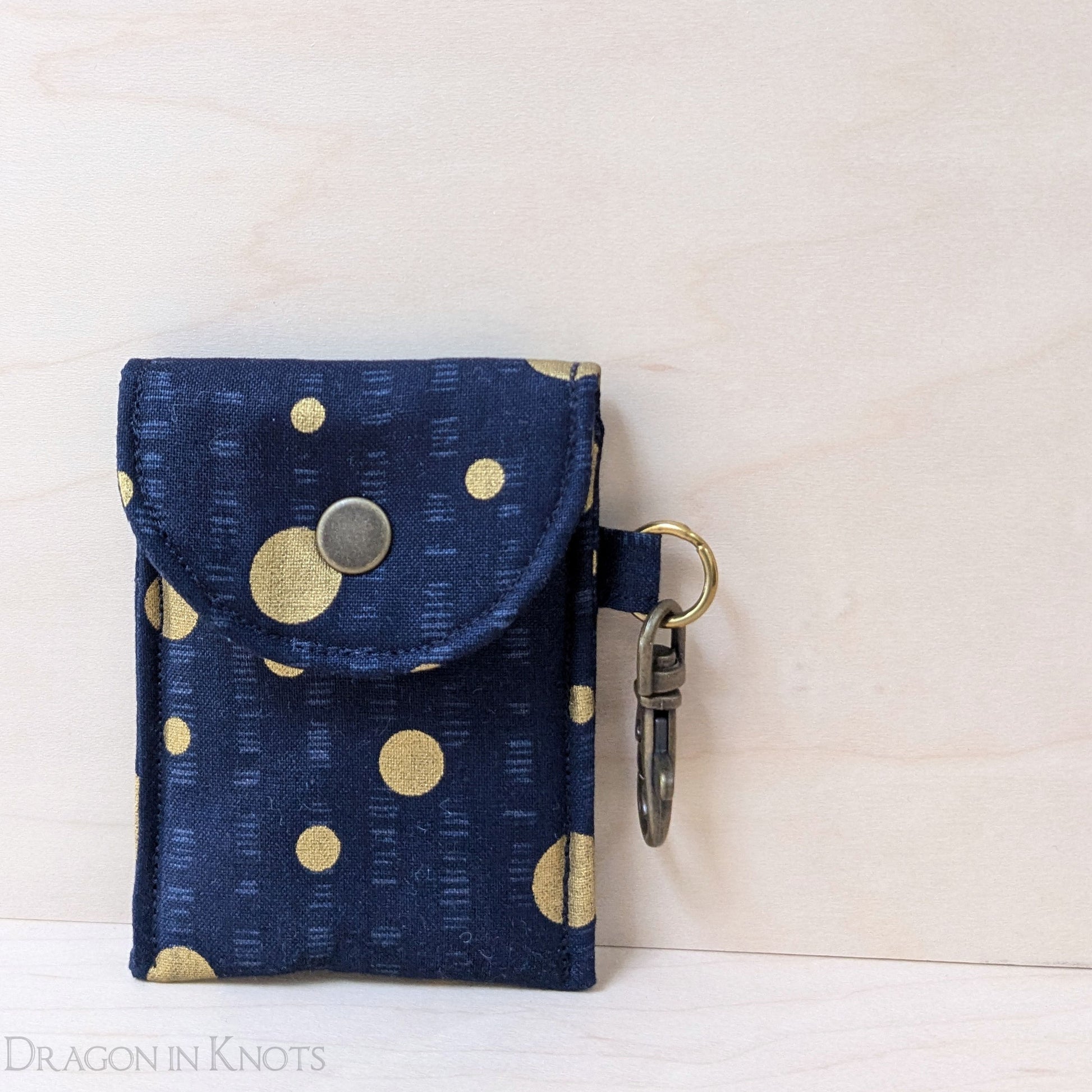 Moon Mini Essentials Pouch - Dragon in Knots