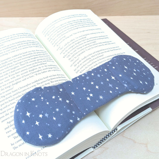 Night Stars Book Weight Page Holder - Dragon in Knots