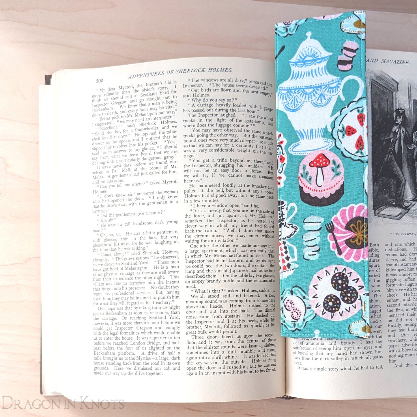 Mad Hatter's Tea Party Bookmark