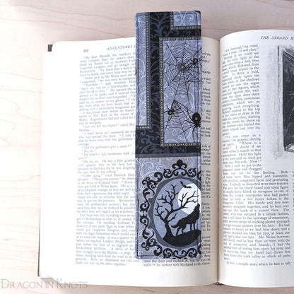 Spooky Cat Bookmark - Dragon in Knots