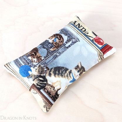 Victorian Cats Travel Tissue Holder - Dragon in Knots