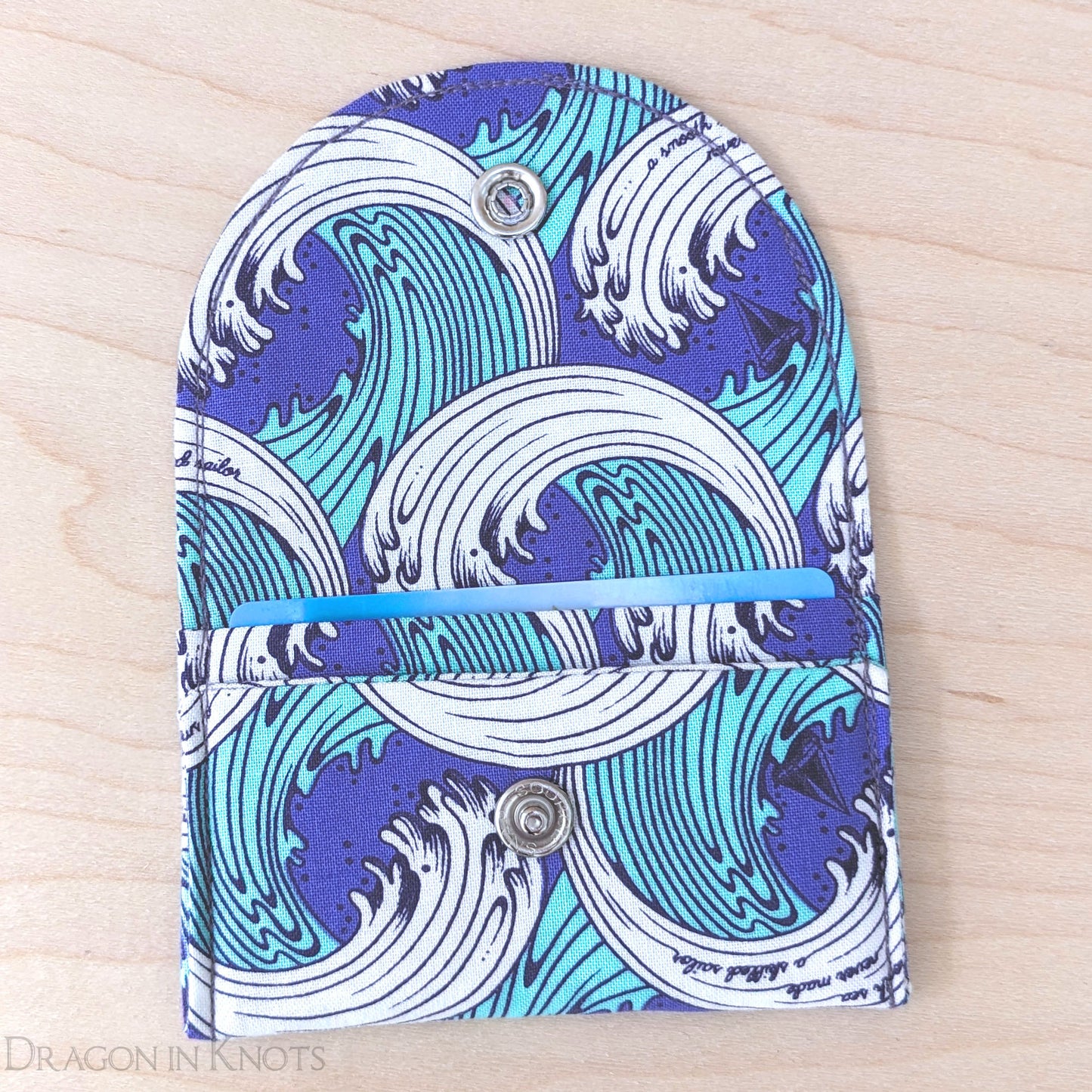Ocean Waves - Card Wallet