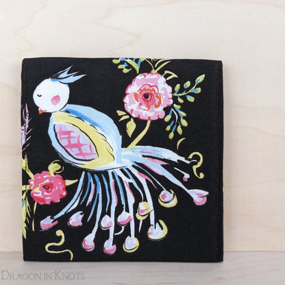 Bird of Paradise Accessory Pouch - Dragon in Knots