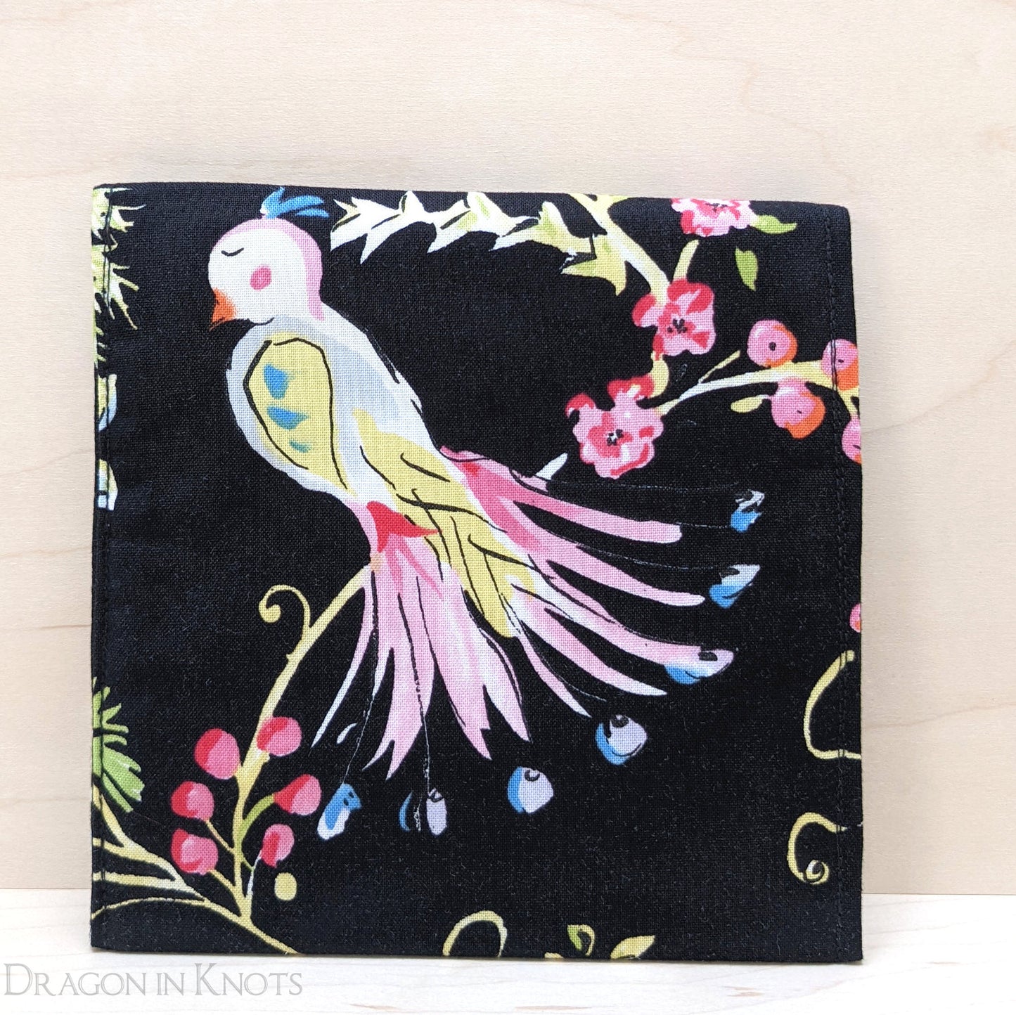 Bird of Paradise Feminine Hygiene Pouch - Dragon in Knots