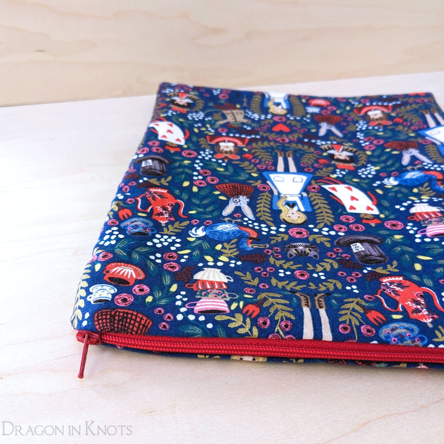 Shocked Alice Book Sleeve - Dragon in Knots