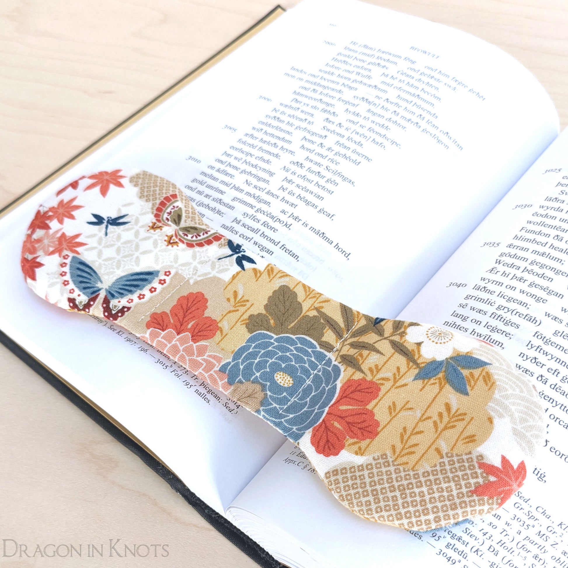 Butterfly Garden Book Weight - Dragon in Knots