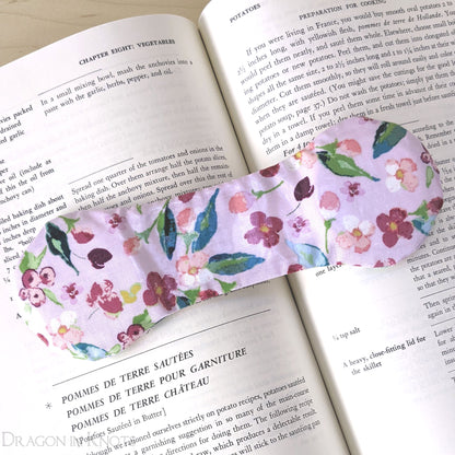 Floral Cookbook Weight Page Holder - Dragon in Knots