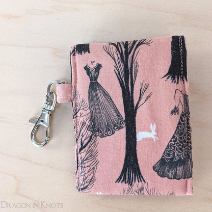 The Lady of the Forest - Lip Balm and Card Pouch - Dragon in Knots