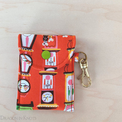 The Mouse Ran up the Clock - Mini Essentials Pouch - Dragon in Knots