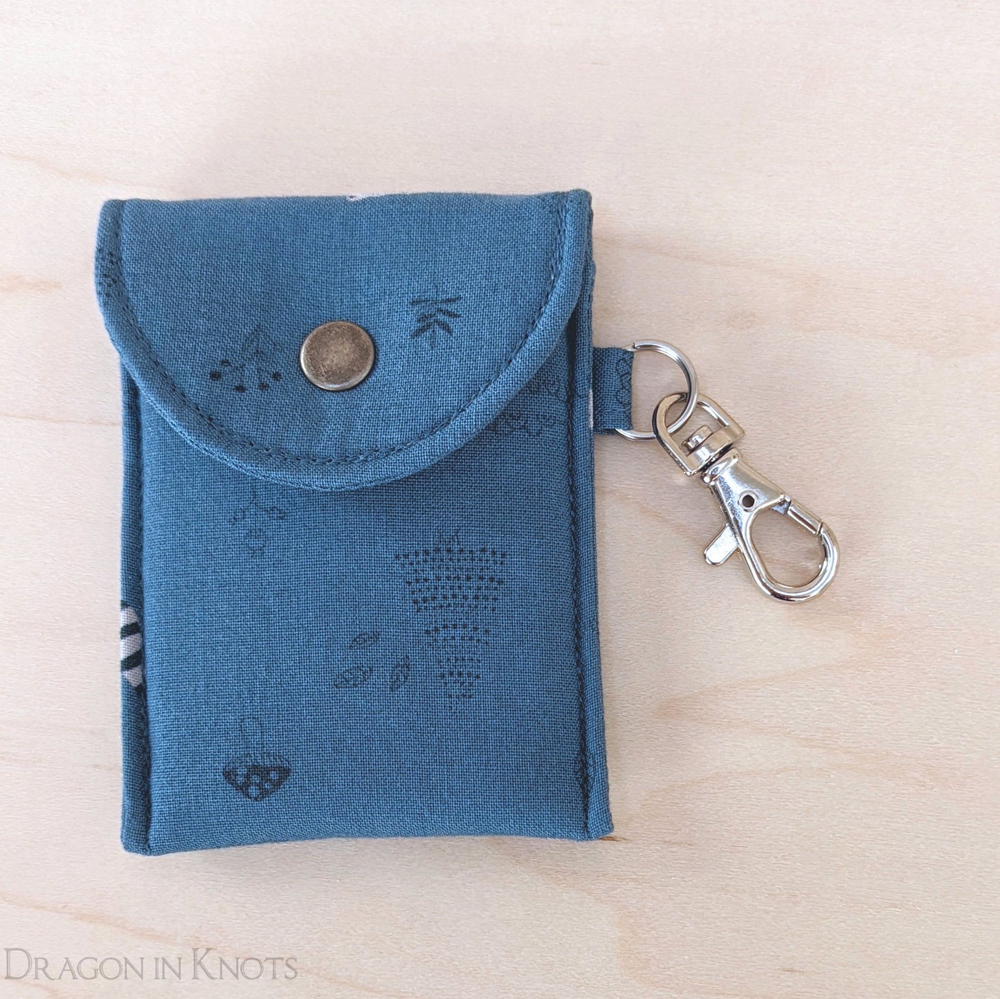 Raccoon Mini Essentials Pouch - Dragon in Knots