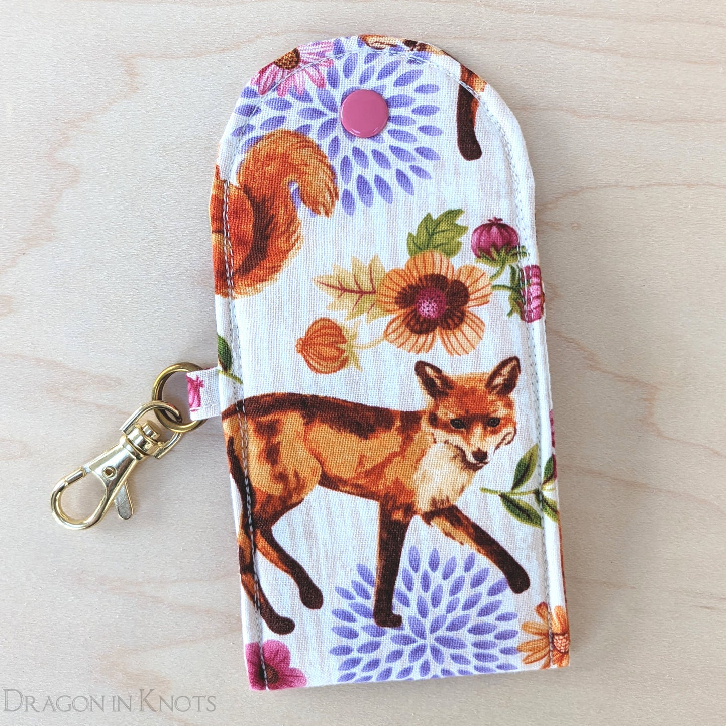 Woodland Animals Mini Essentials Pouch - Dragon in Knots