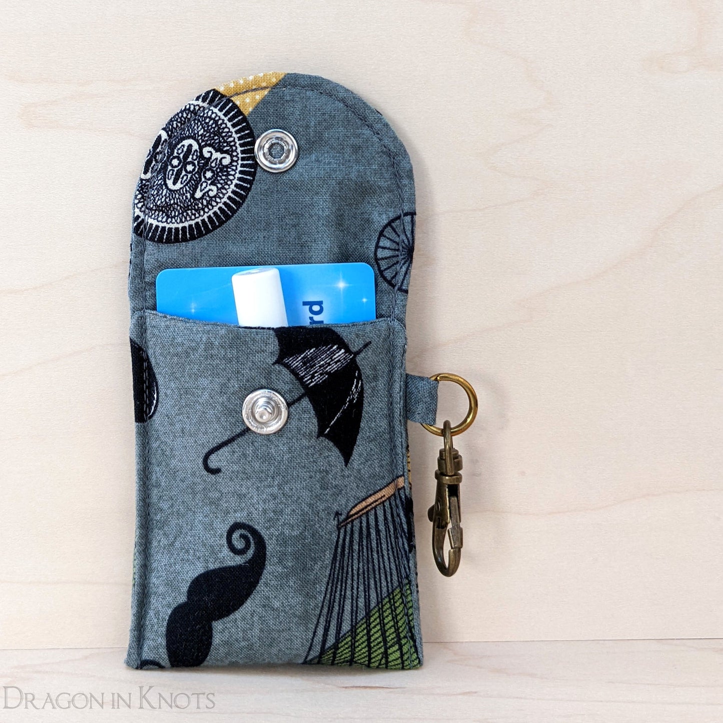 Take Flight - Mini Essentials Pouch - Dragon in Knots