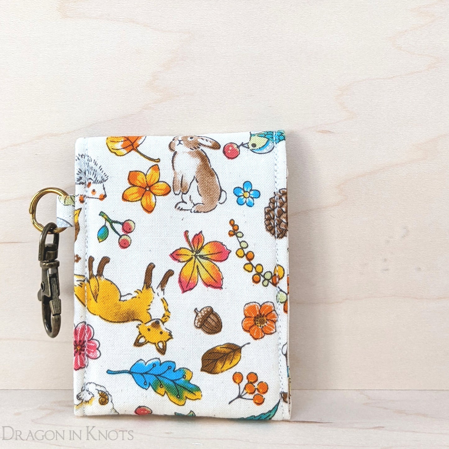 Woodland Critters Mini Essentials Pouch - Dragon in Knots