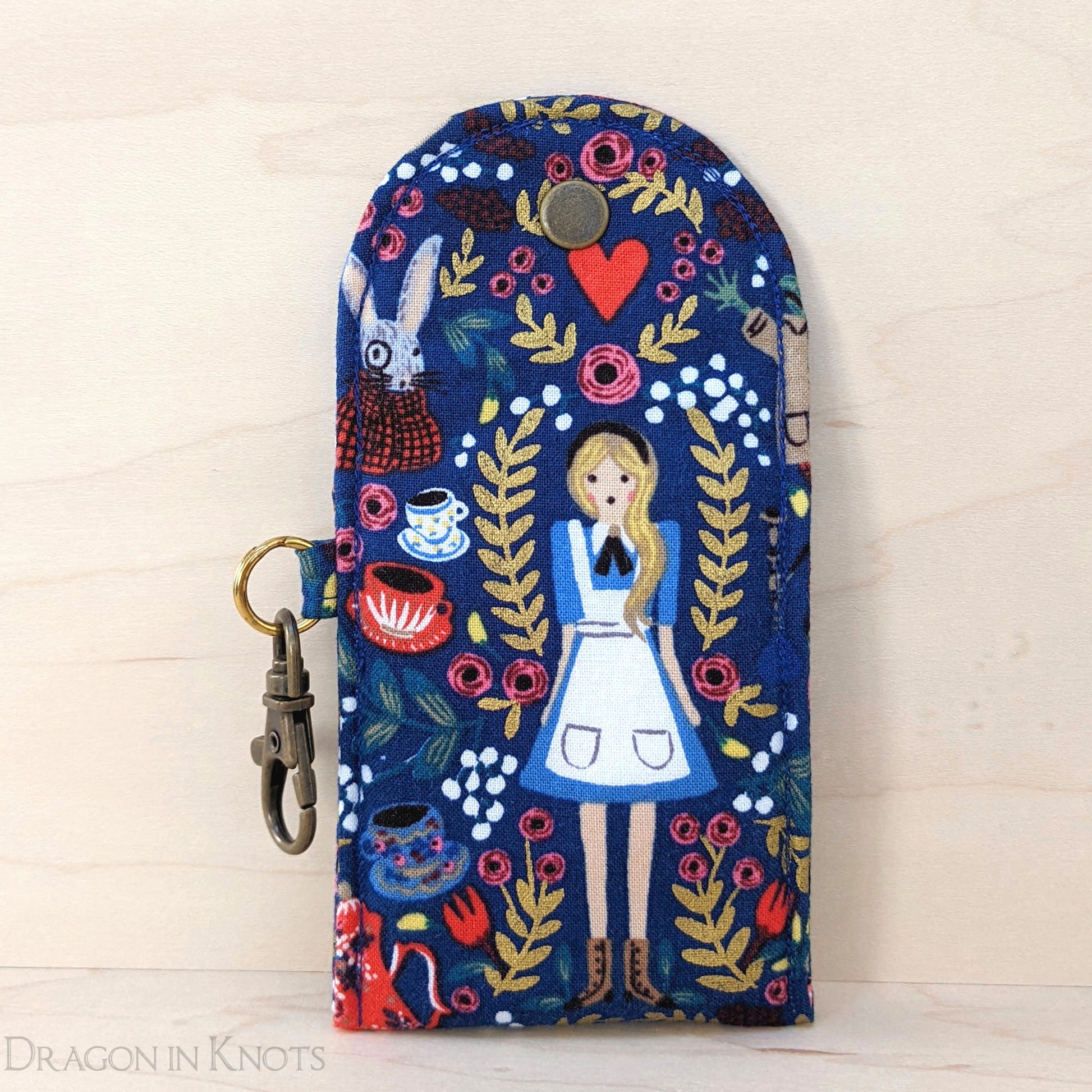 Shocked Alice Lip Balm and Card Case - Dragon in Knots