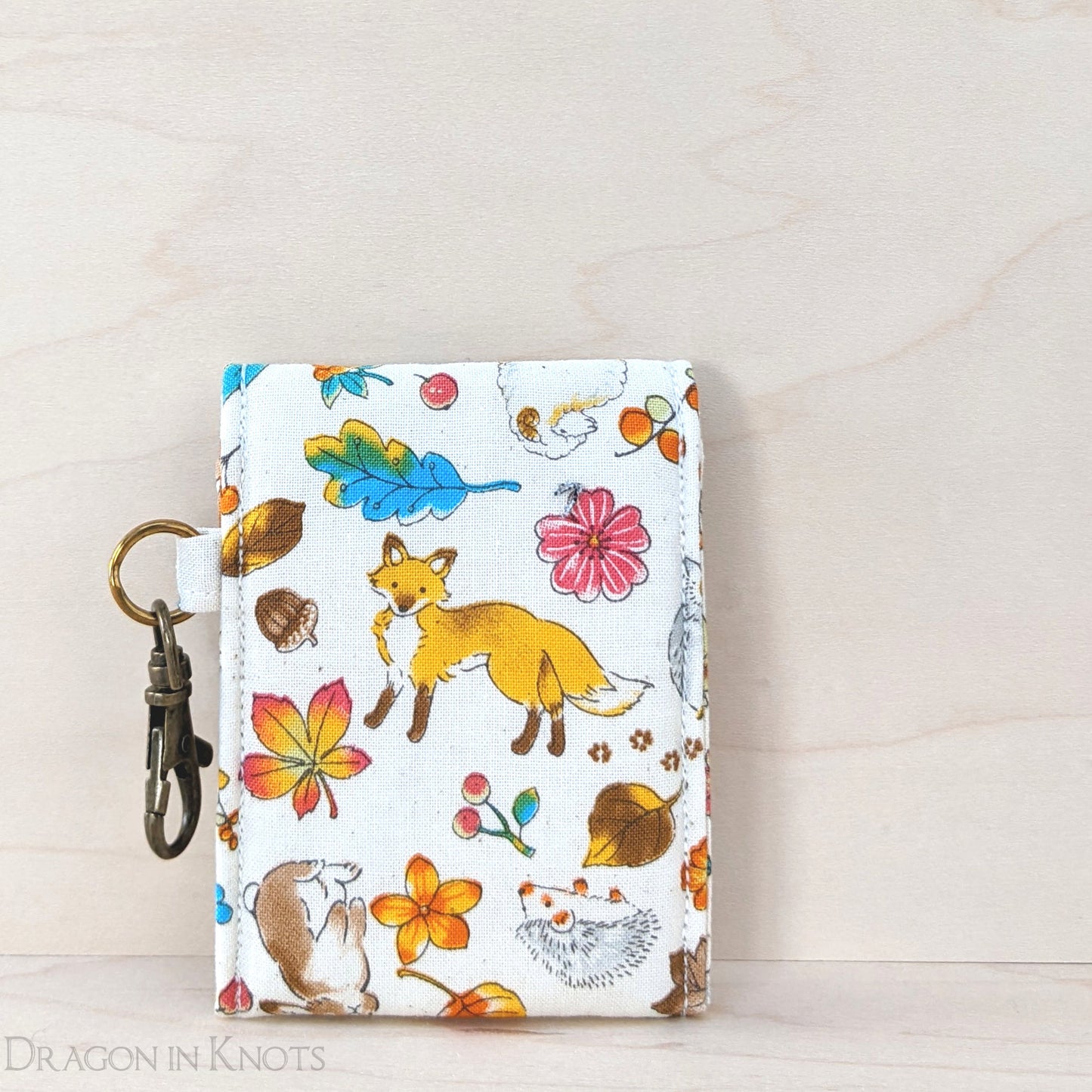 Woodland Critters Mini Essentials Pouch - Dragon in Knots