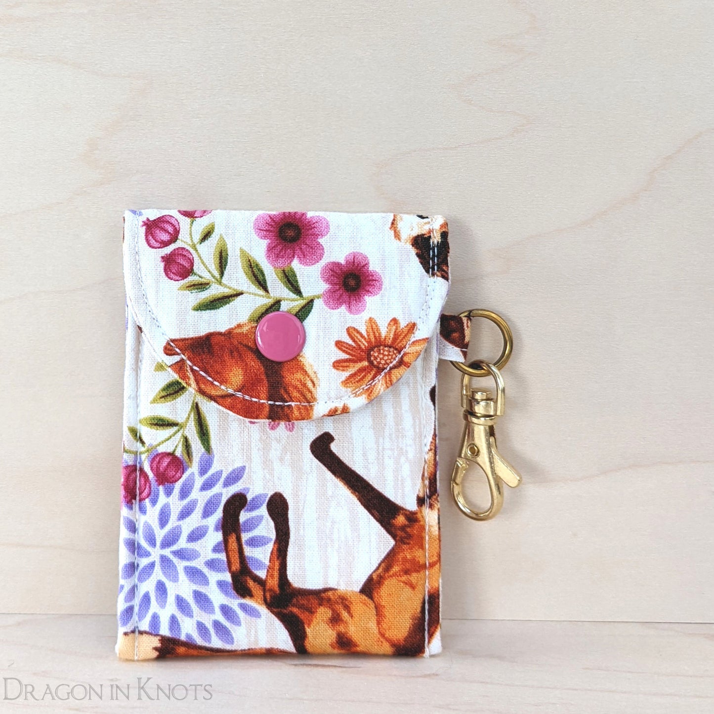 Woodland Animals Mini Essentials Pouch - Dragon in Knots