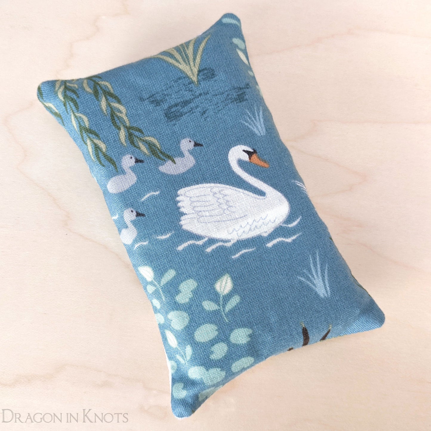 Swan Pocket Tissue Holder - Dragon in Knots handmade