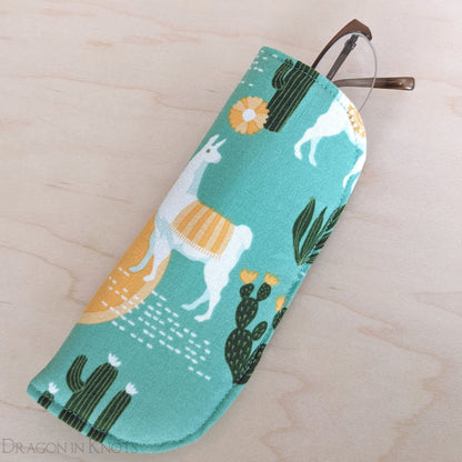 Case for Reading Glasses - Llamas and Cacti - S - Dragon in Knots