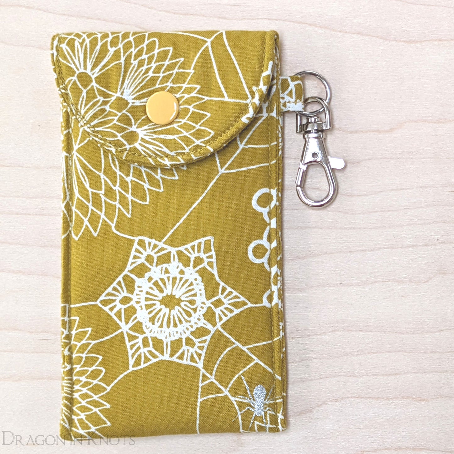 Spider Doily Tall Lip Gloss Case - Dragon in Knots