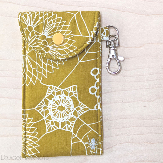 Spider Doily Tall Lip Gloss Case - Dragon in Knots