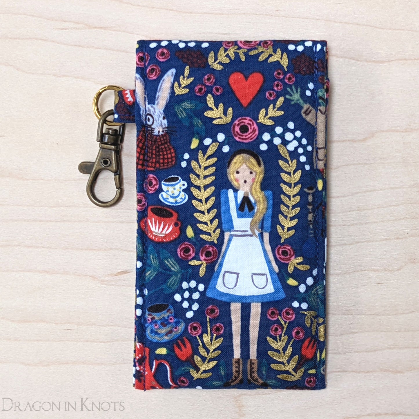 Shocked Alice Tall Lip Gloss Case - Dragon in Knots