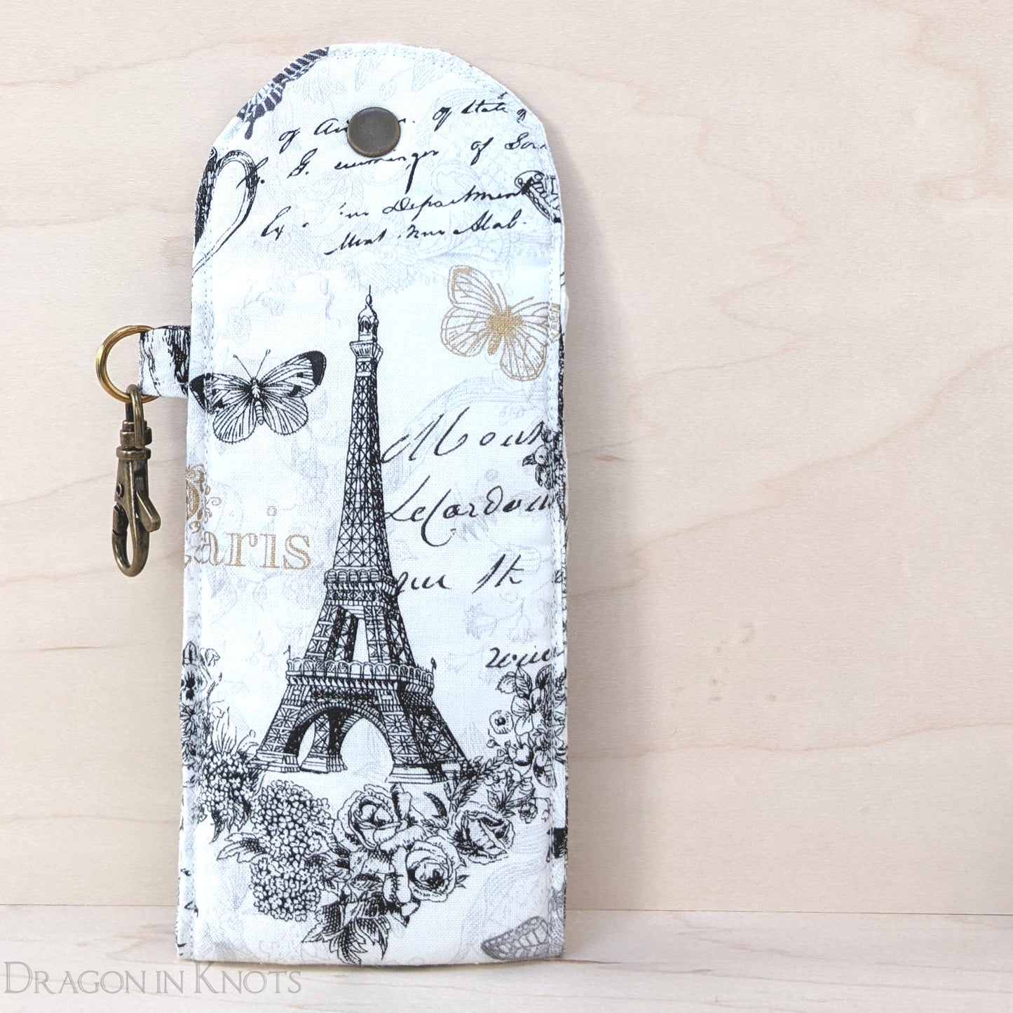 Eiffel Tower Tall Lip Gloss Holder - Dragon in Knots